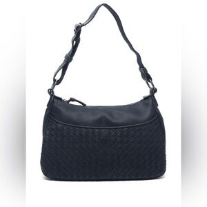 Authentic Bottega Veneta Intrecciato shoulder bag